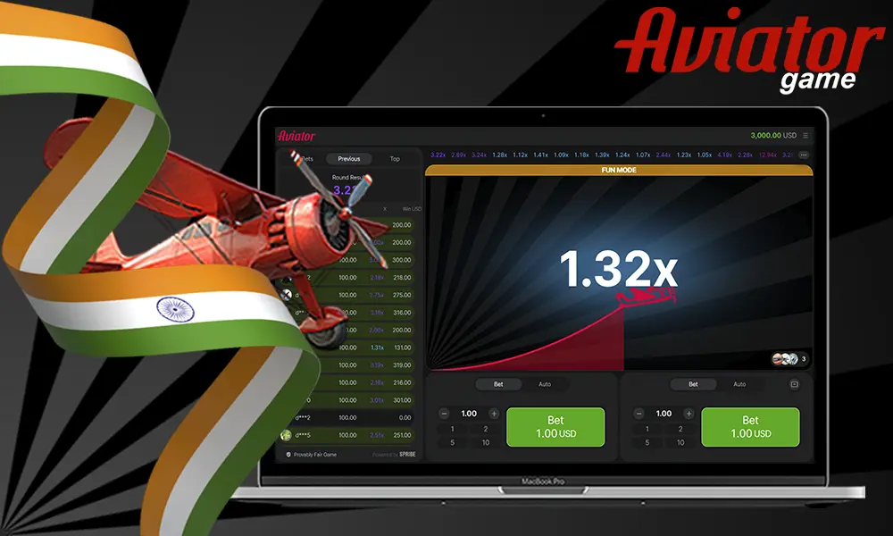 Information about the official website of the Aviator game in India