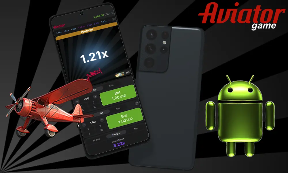 Aviator mobile app for Android