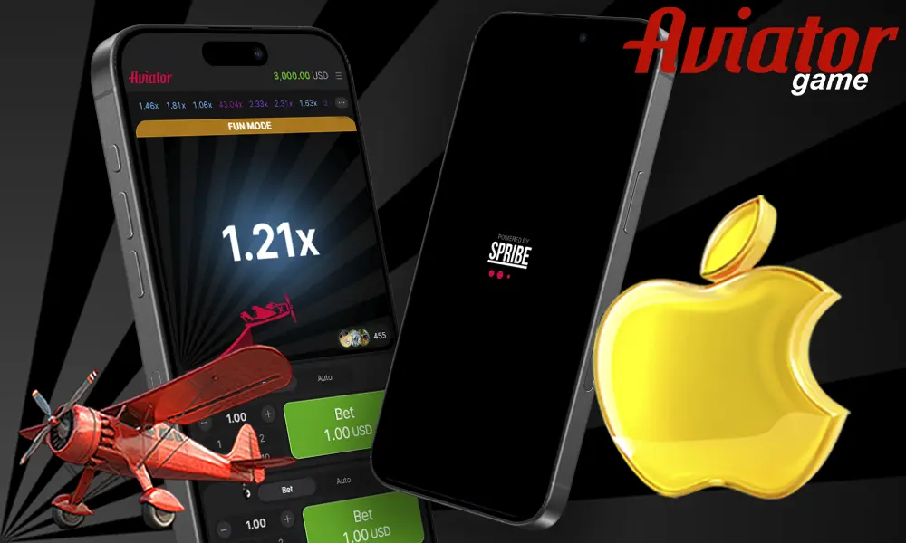Aviator mobile app for iOS